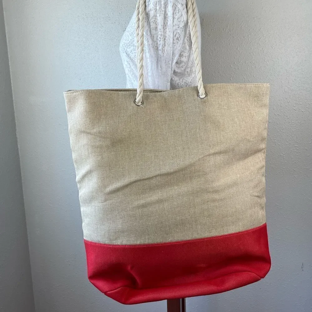 Extra Large Start Your Adventure Tote EUC